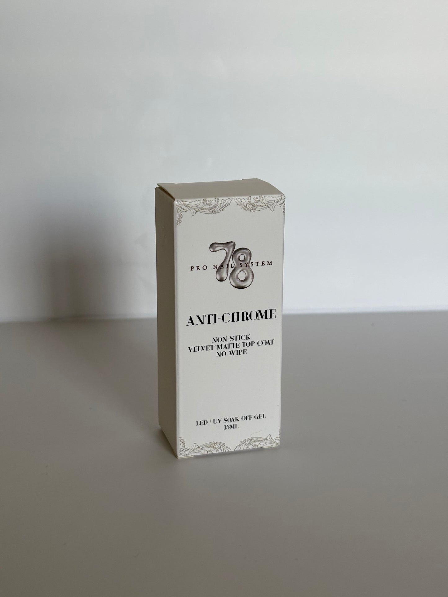 Anti-Chrome Matte Gel Top Coat